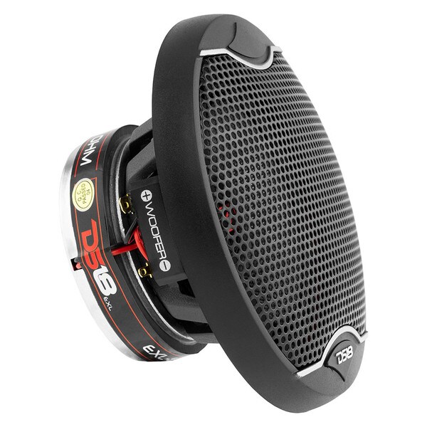 Main product image for DS18 EXL-SQ4.0 4" Fiberglass Cone 2-Way Coaxial Speaker Pair 3 Ohm294-8024